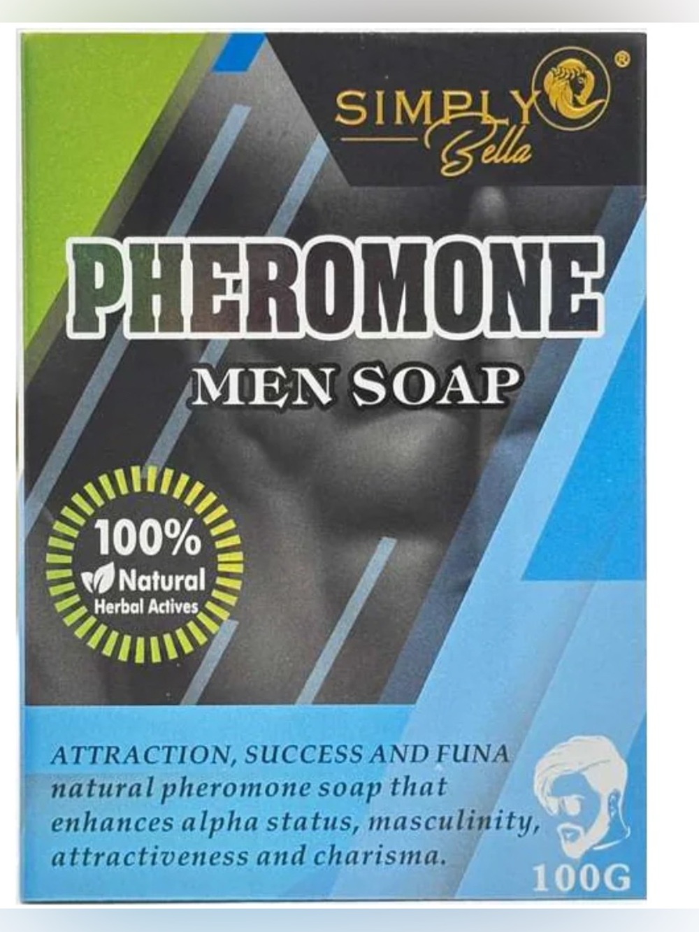 Simply Belle Pheromone Men Soap